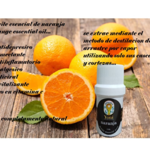 Aceite Esencial de Naranja - Antiestrés, Digestivo y Antioxidante (5ml)
