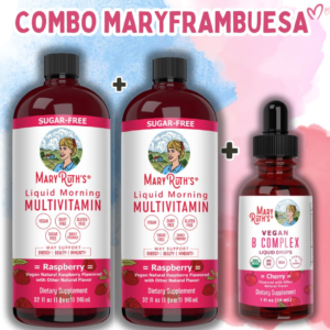 2 MARYRUTHS FRAMBUESA +1 GOTERO