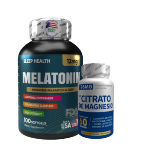 COMBO MELATONINA + CITRATO DE MG X 60