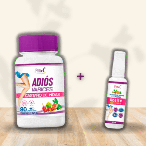 CAPSULAS ANTIVARISES+ACEITE AYURVEDICO P