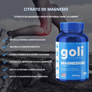 Citrato de magnesio Goli