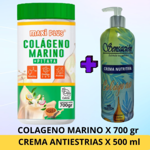 COLAGENO MARINO PITAYA + CREMA COLAGENO
